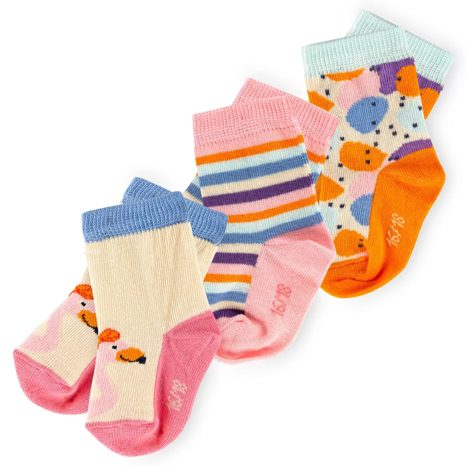 Bebe Sigikid Baby 3Er Socken-Set Wild Flamingo