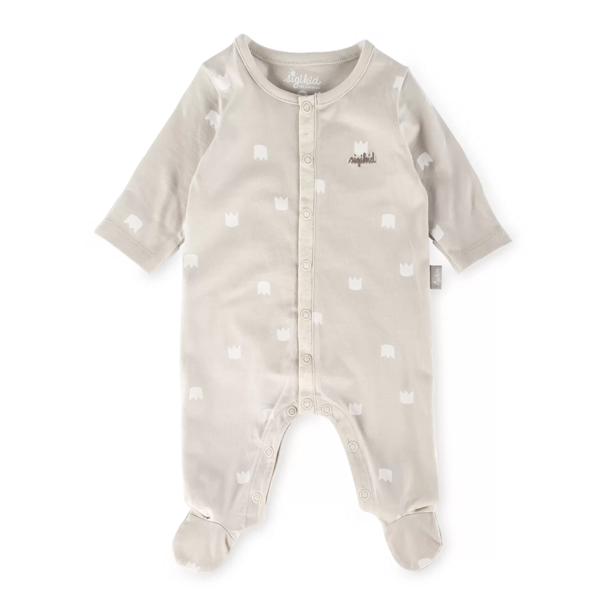 Bebe Sigikid Baby Overall Kronchen Bar, Beige