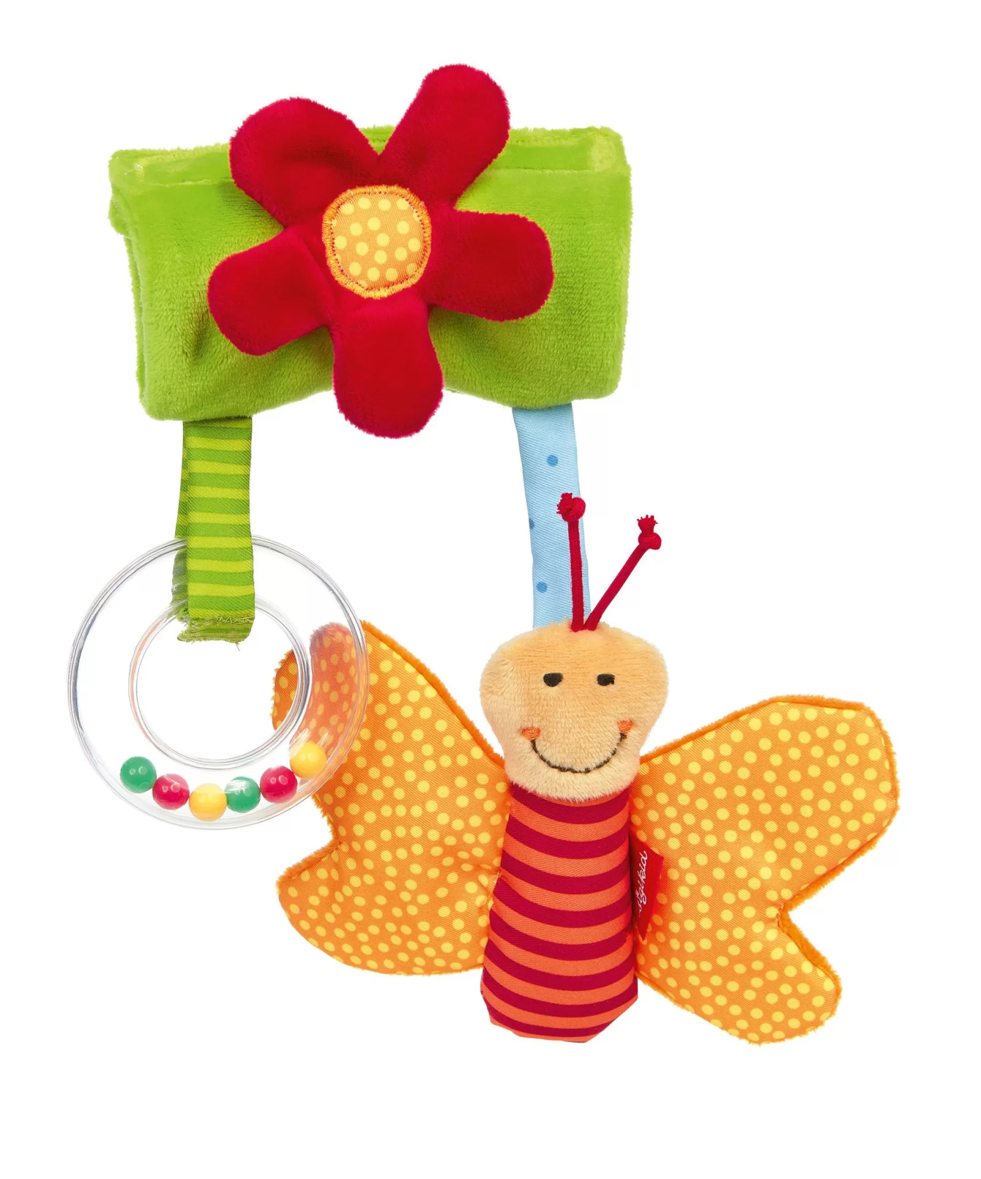 Bebe Sigikid Baby Spiel-Anhanger Schmetterling, Playq
