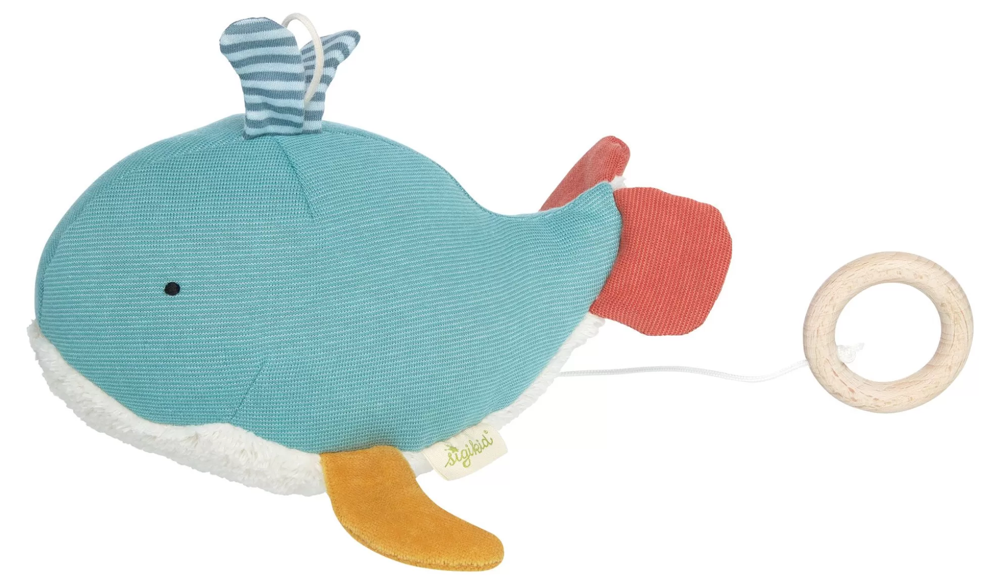 Bebe Sigikid Baby Spieluhr Wal, Green Collection