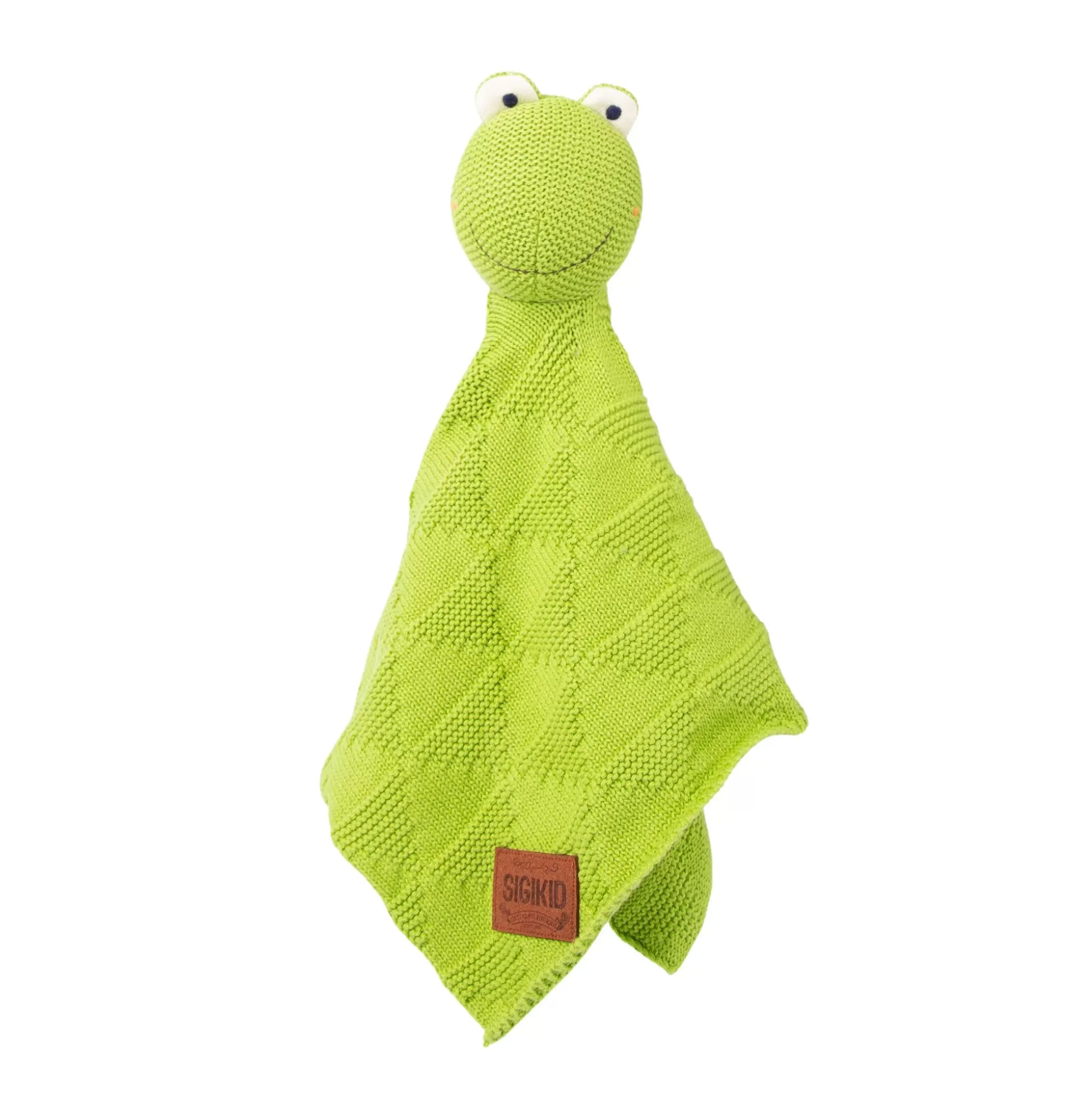 Bebe Sigikid Baby Strick-Schnuffeltuch Frosch