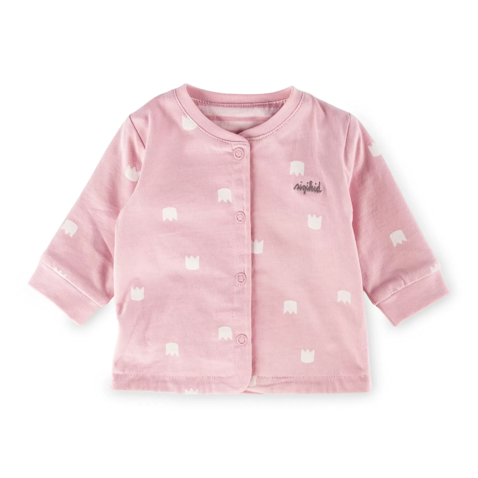 Bebe Sigikid Baby Wendejacke Kronchen Bar, Rosa