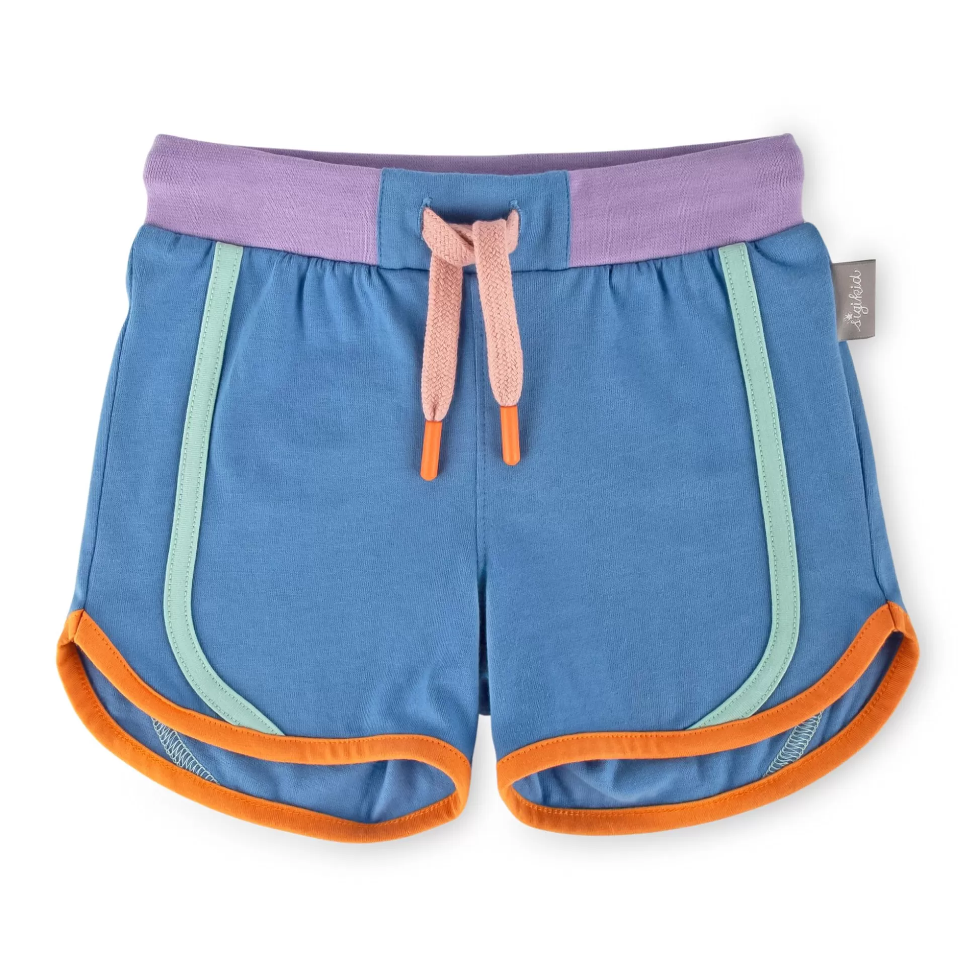 Bebe Sigikid Blaue Kinder Shorts Wild Flamingo