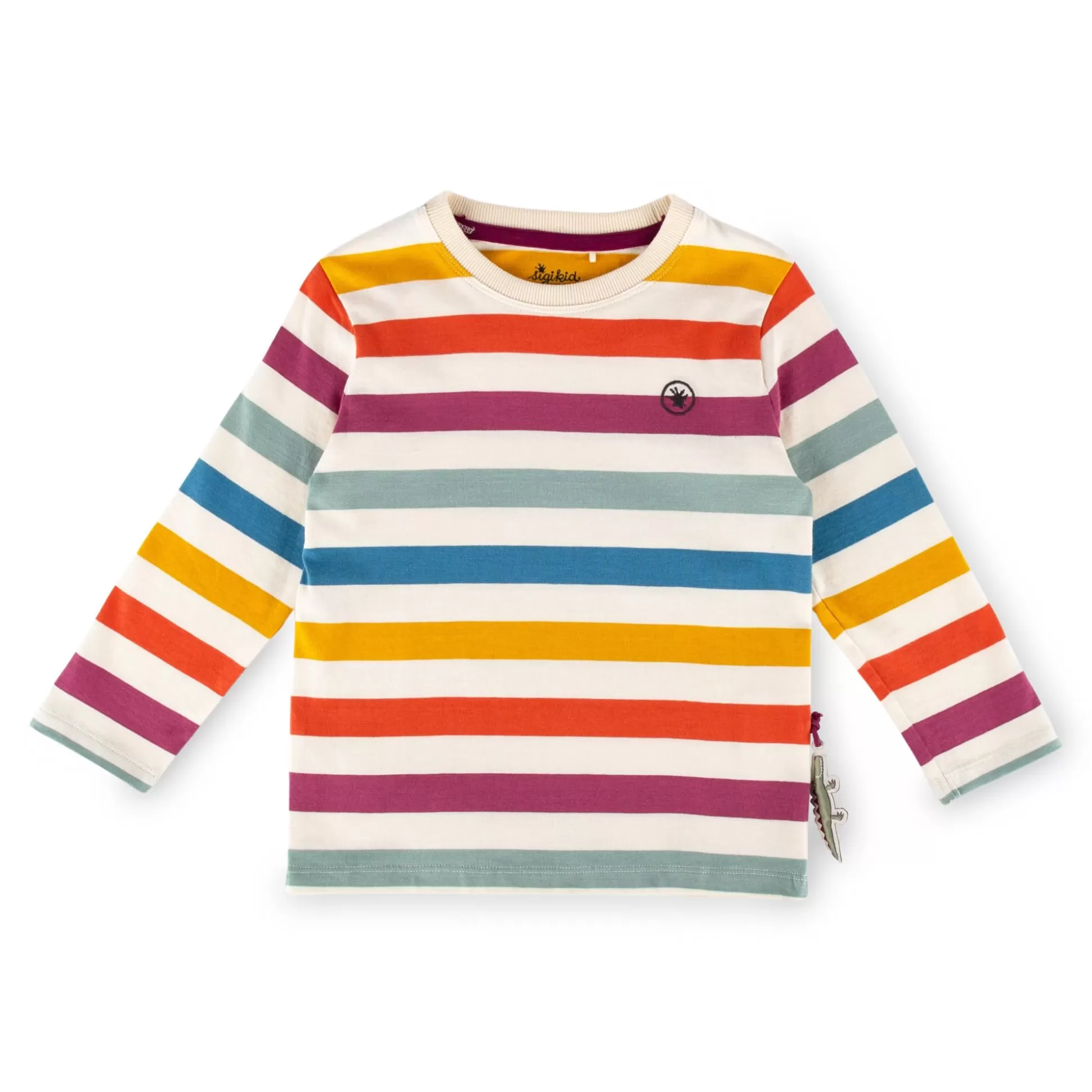 Bebe Sigikid Bunt Gestreiftes Kinder Langarmshirt