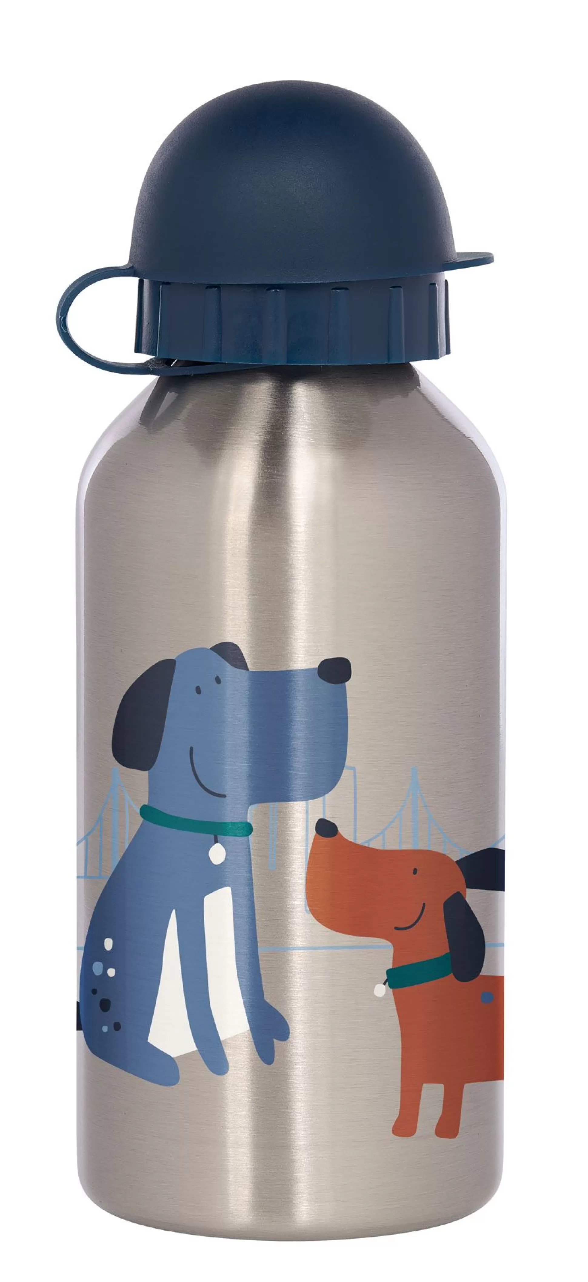 Bebe Sigikid Edelstahl Trinkflasche Hund, Green Collection