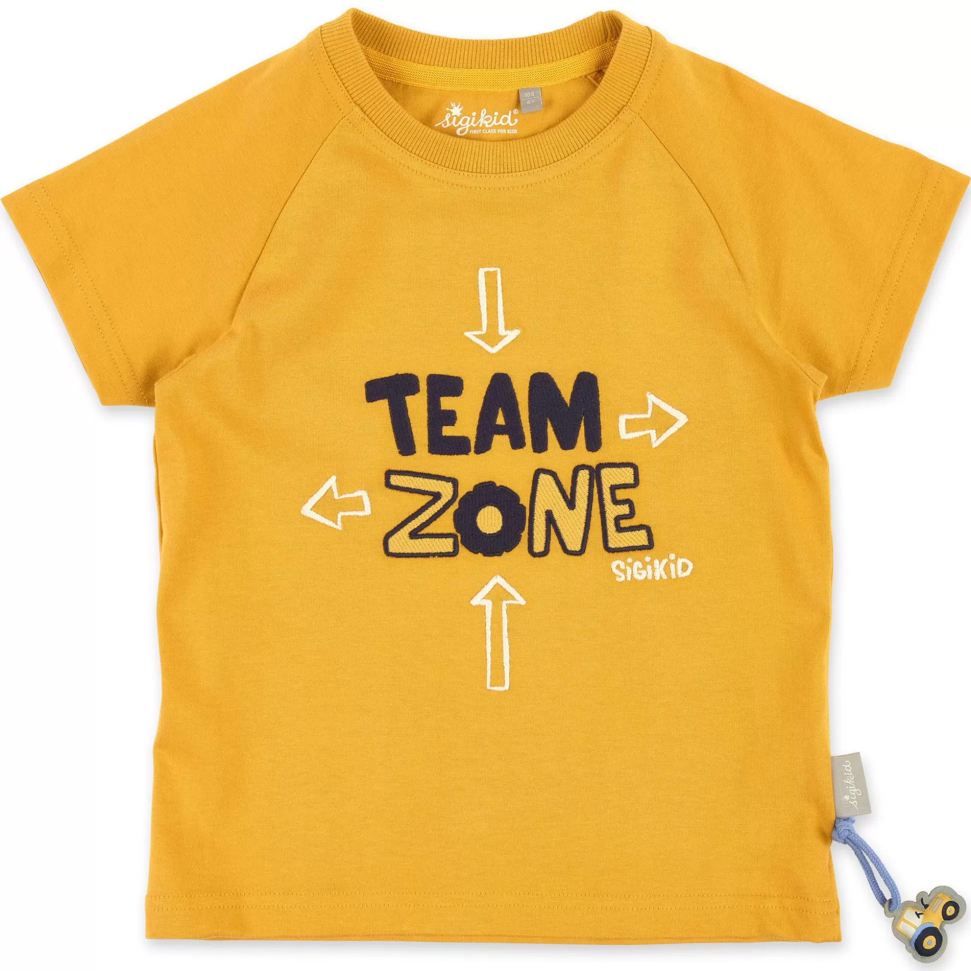 Bebe Sigikid Gelbes Kinder T-Shirt Team Zone