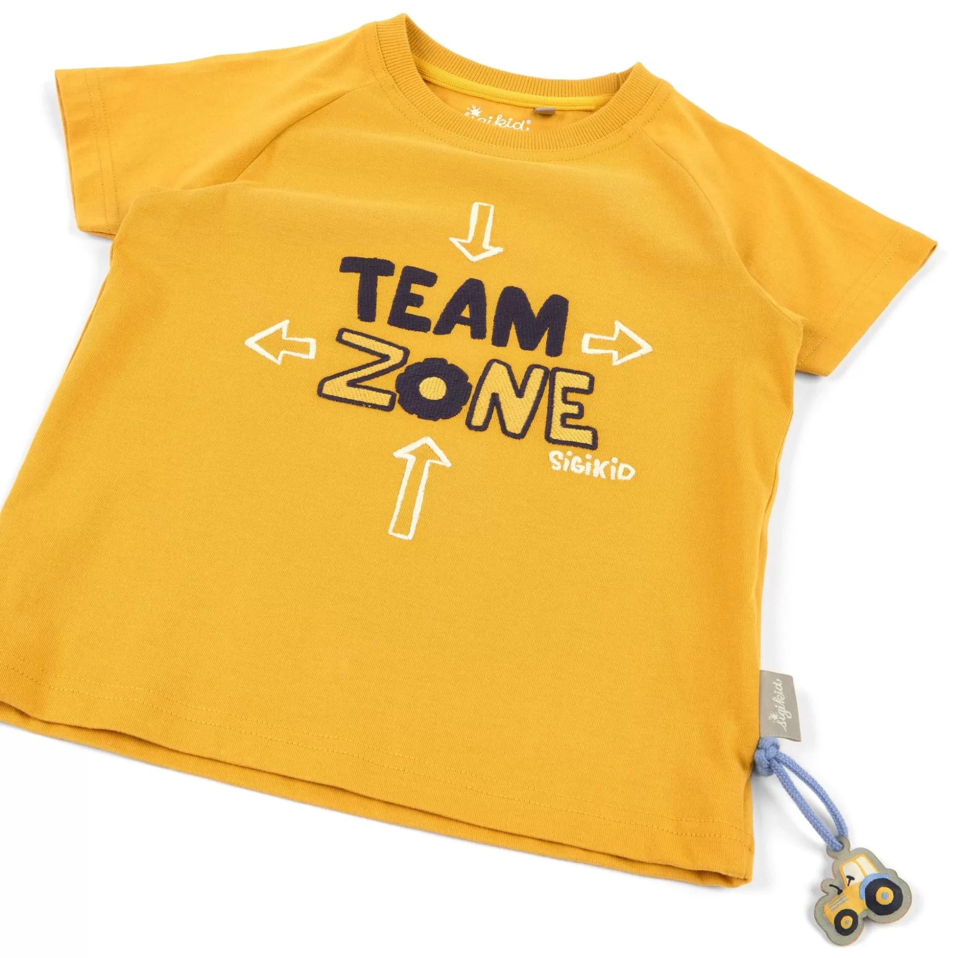 Bebe Sigikid Gelbes Kinder T-Shirt Team Zone