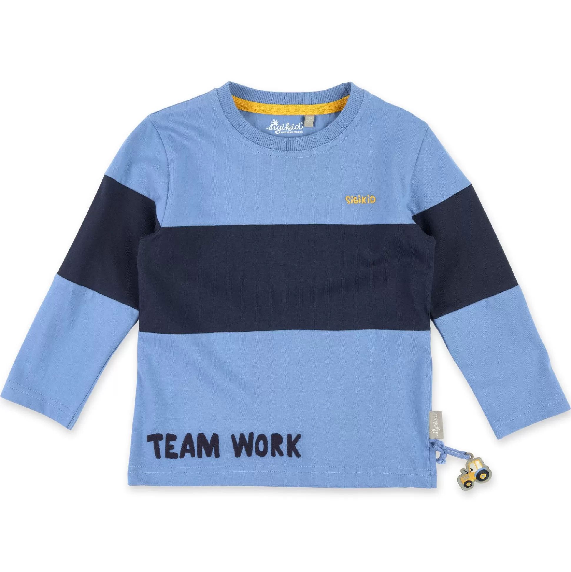 Bebe Sigikid Kinder Langarmshirt Colour Blocking In Blau