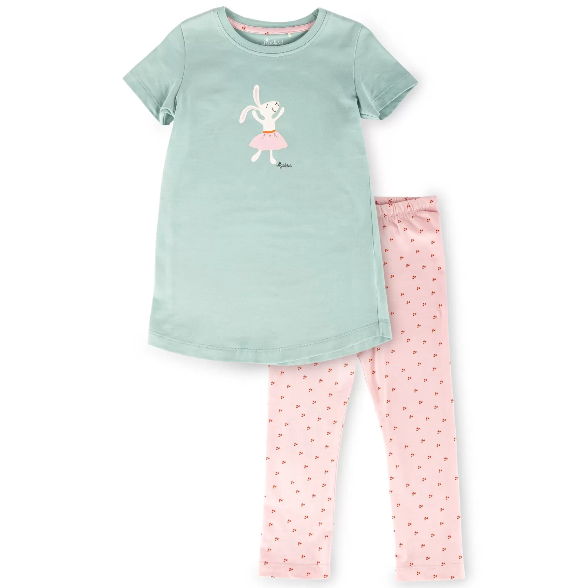 Bebe Sigikid Kinder Pyjama Hase, Grun