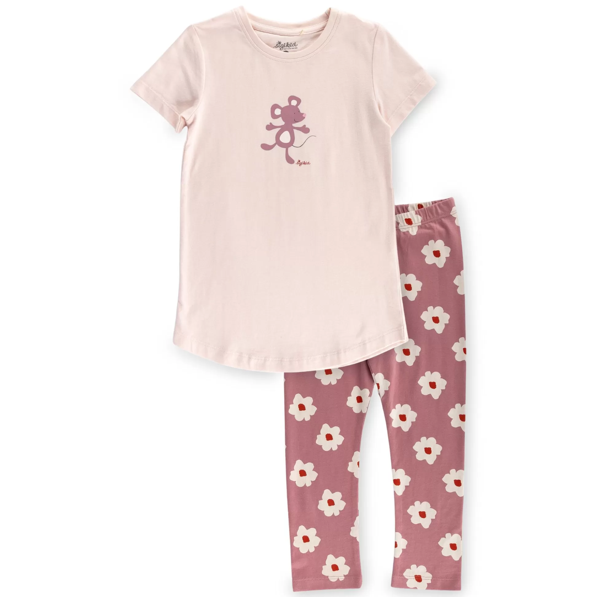 Bebe Sigikid Kinder Pyjama Maus, Rosa