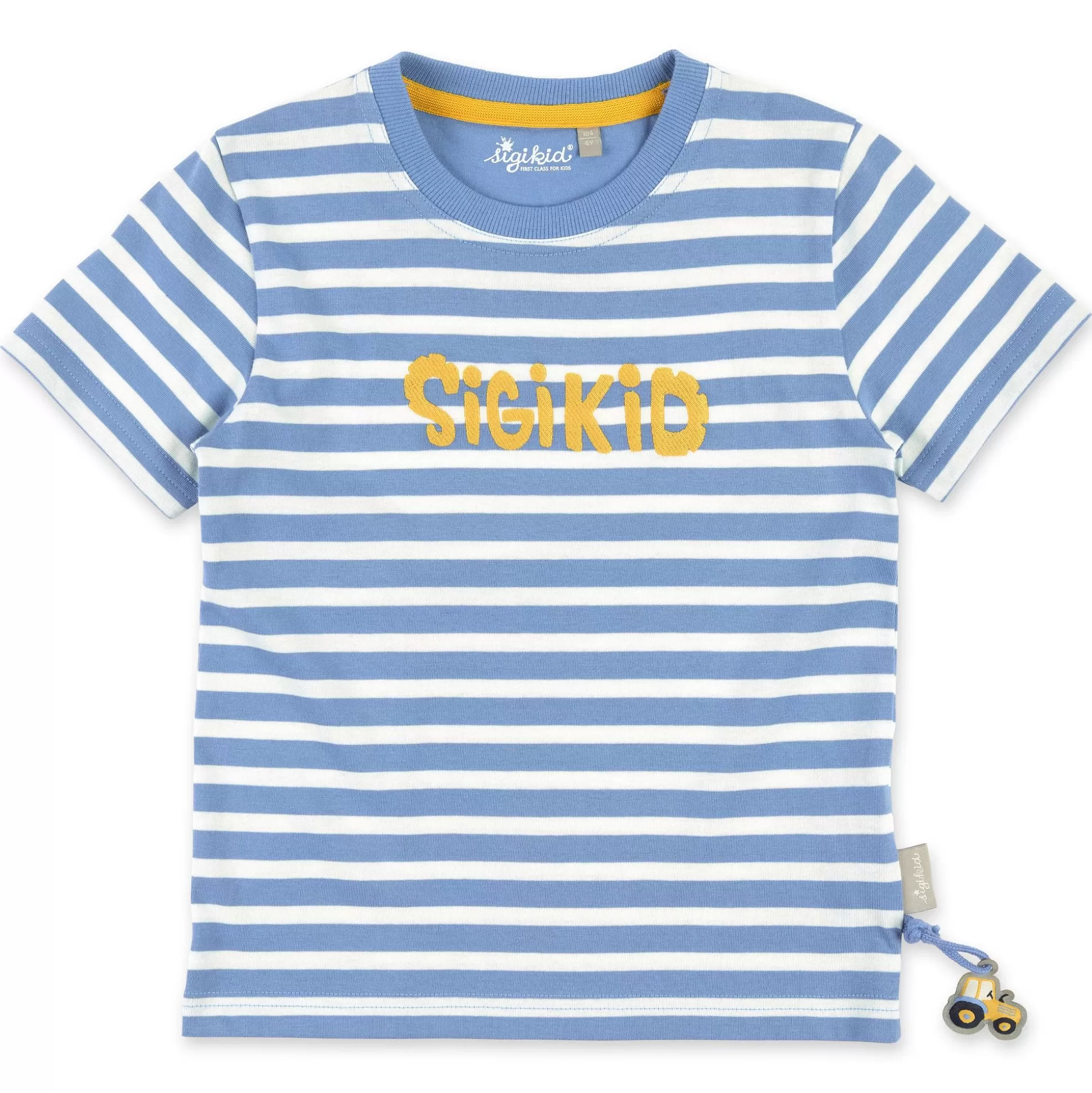 Bebe Sigikid Kinder Ringel T-Shirt, Blau-Weis