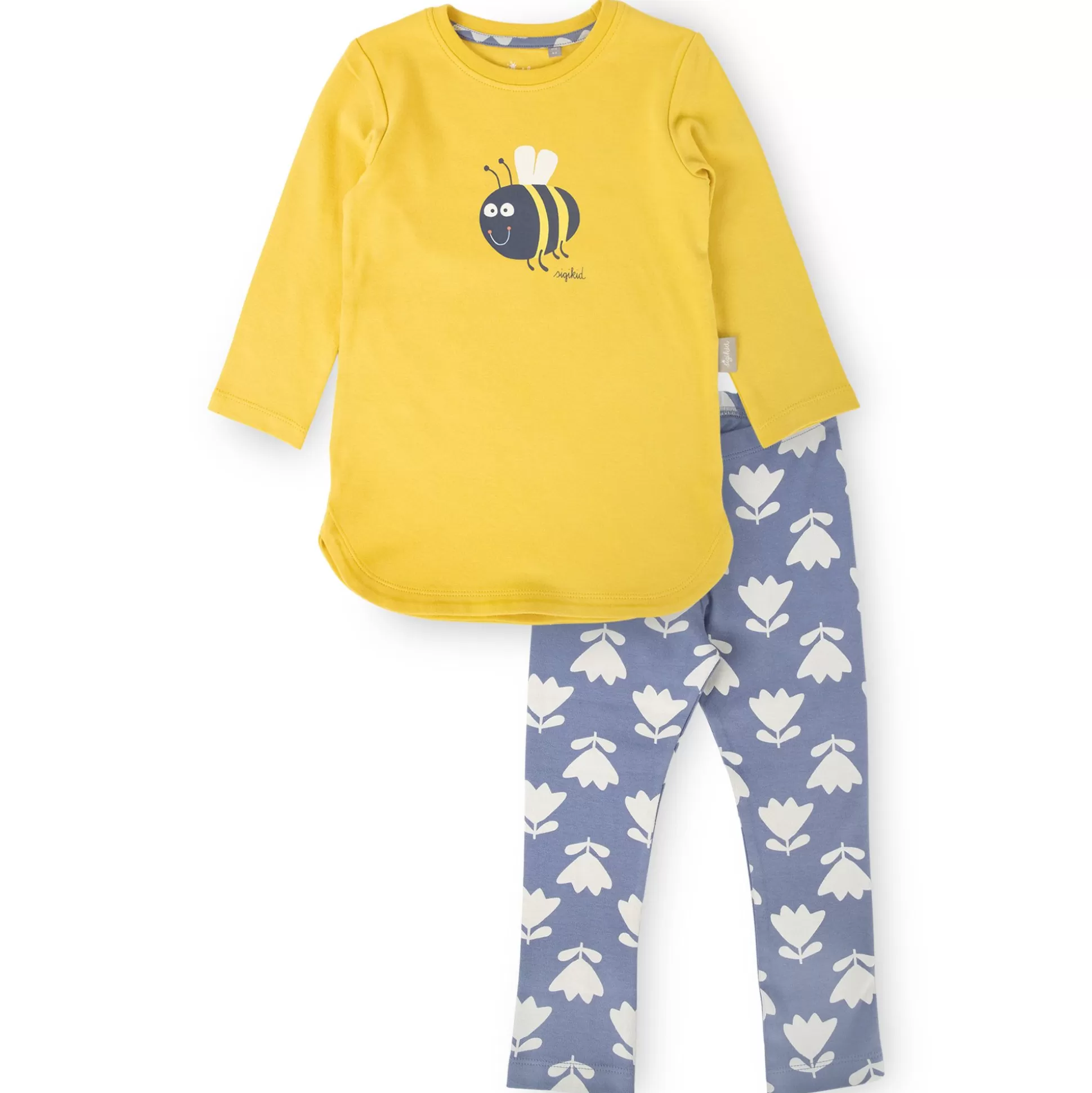 Bebe Sigikid Kinder Schlafanzug Biene, Gelb Und Blau