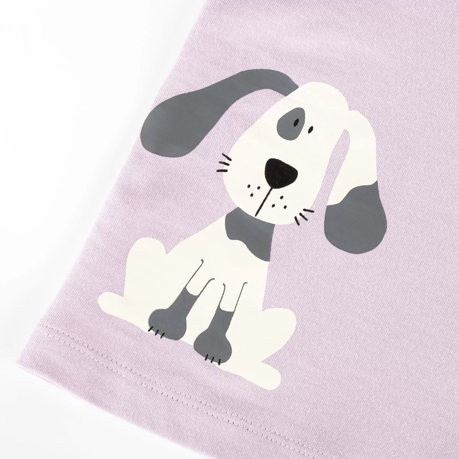 Bebe Sigikid Kinder Shorty Pyjama Hund, Lila