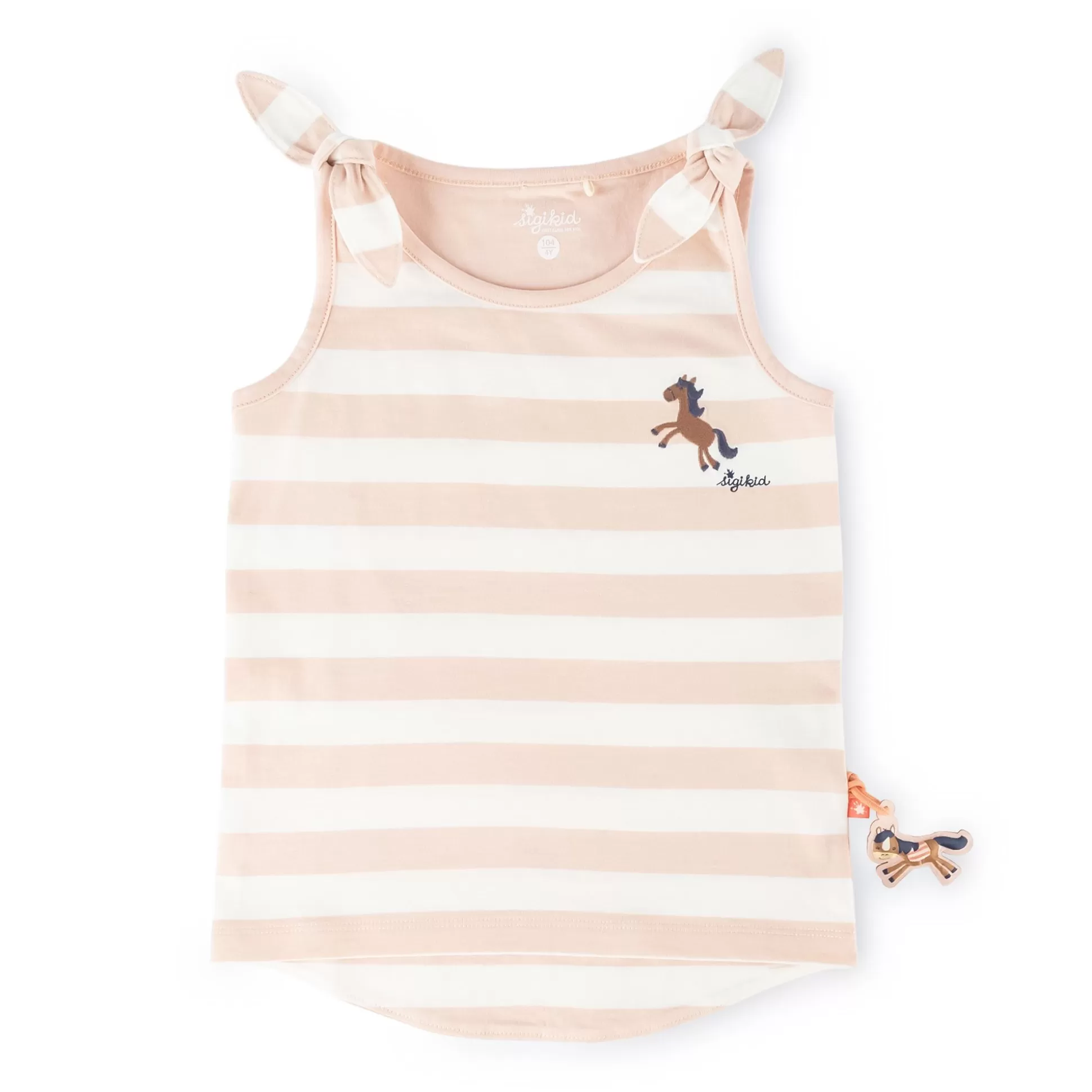 Bebe Sigikid Kinder Sommer Top Mit Pferdchen Stickerei