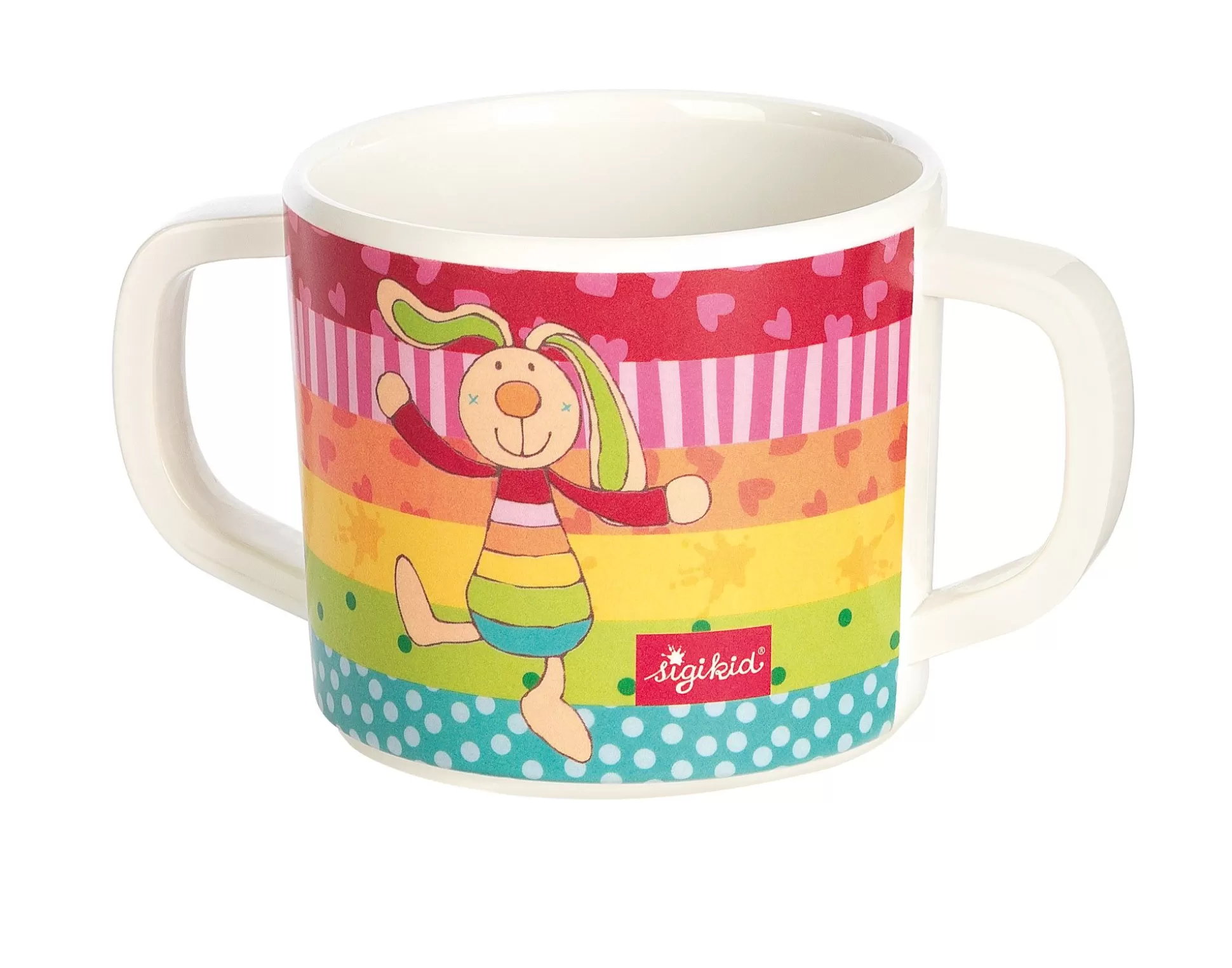 Bebe Sigikid Kinder Tasse Hase Rainbow Rabbit, Rpet