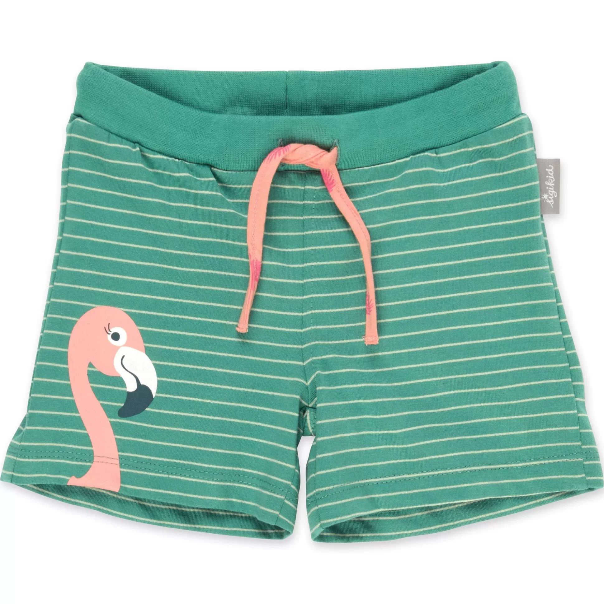 Bebe Sigikid Kurzer Kinder Sommer Schlafanzug Flamingo, Rosa-Grun