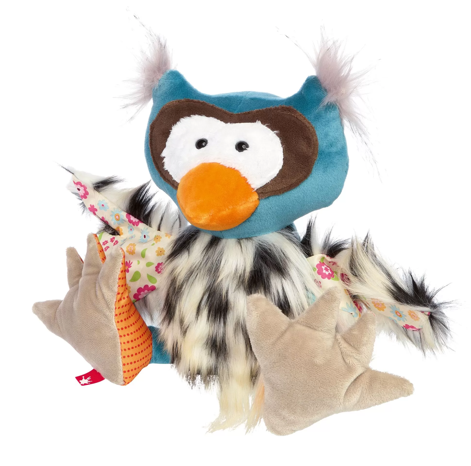 Bebe Sigikid Kuscheltier Eule, Patchwork Sweety