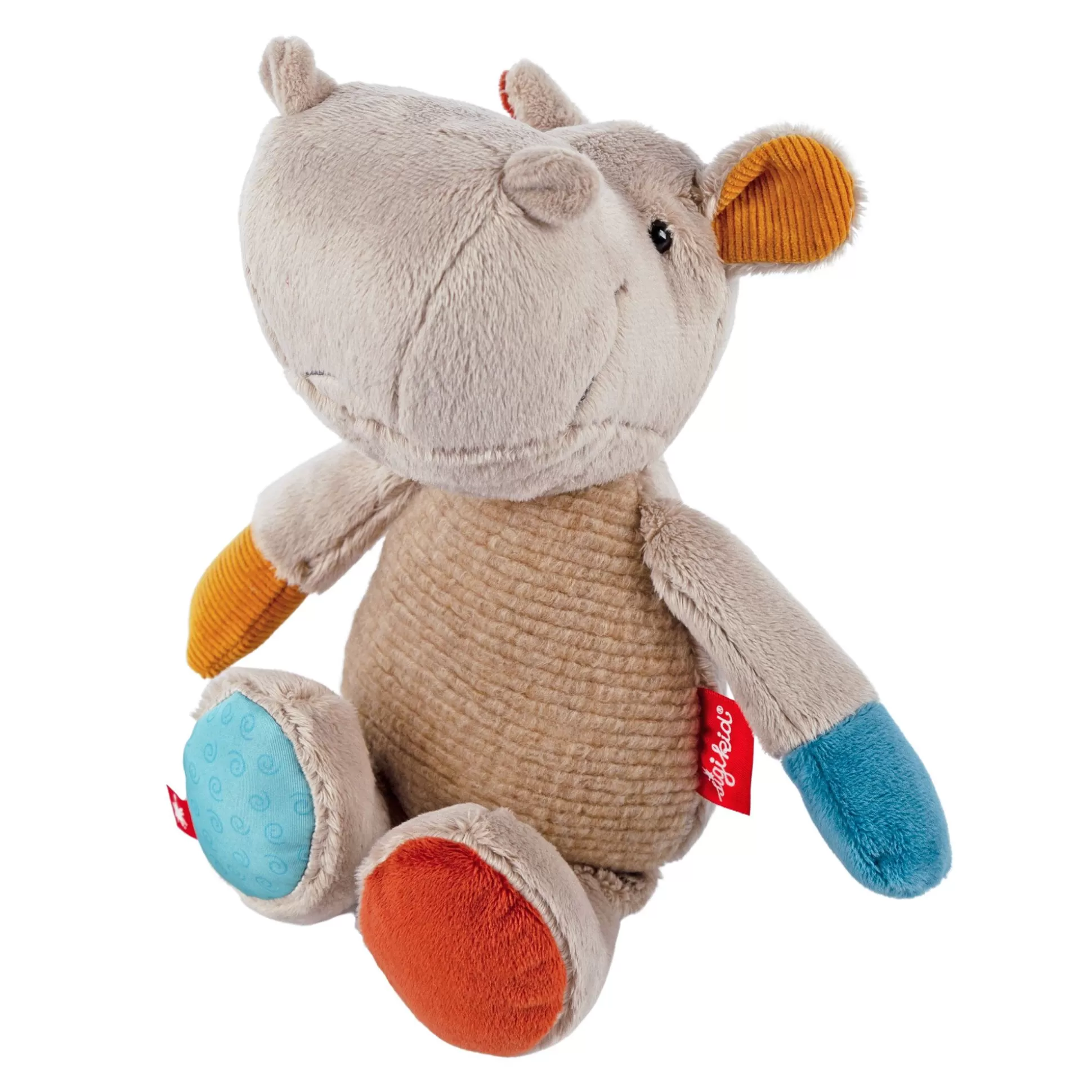 Bebe Sigikid Kuscheltier Flusspferd, Patchwork Sweety