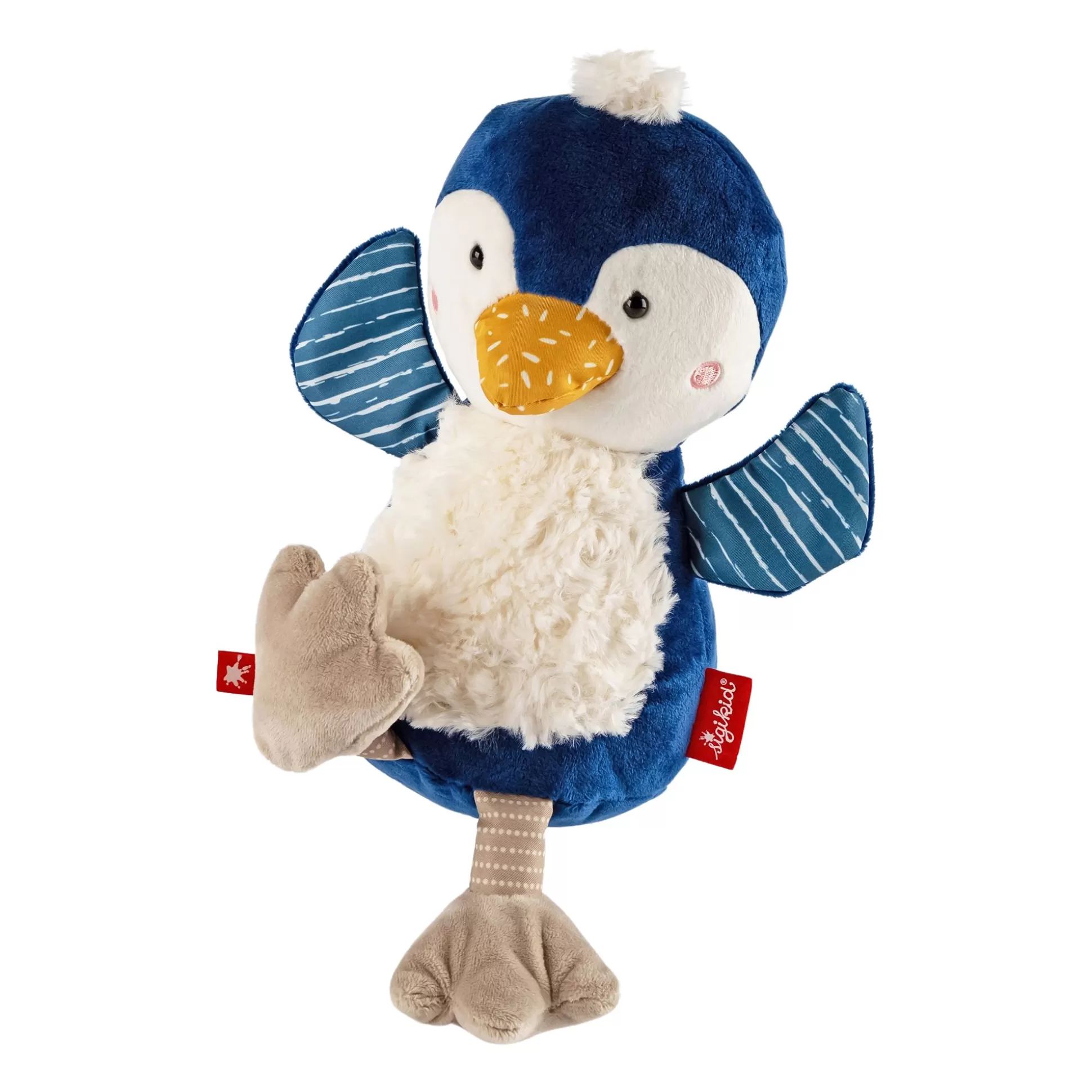 Bebe Sigikid Kuscheltier Pinguin, Patchwork Sweety
