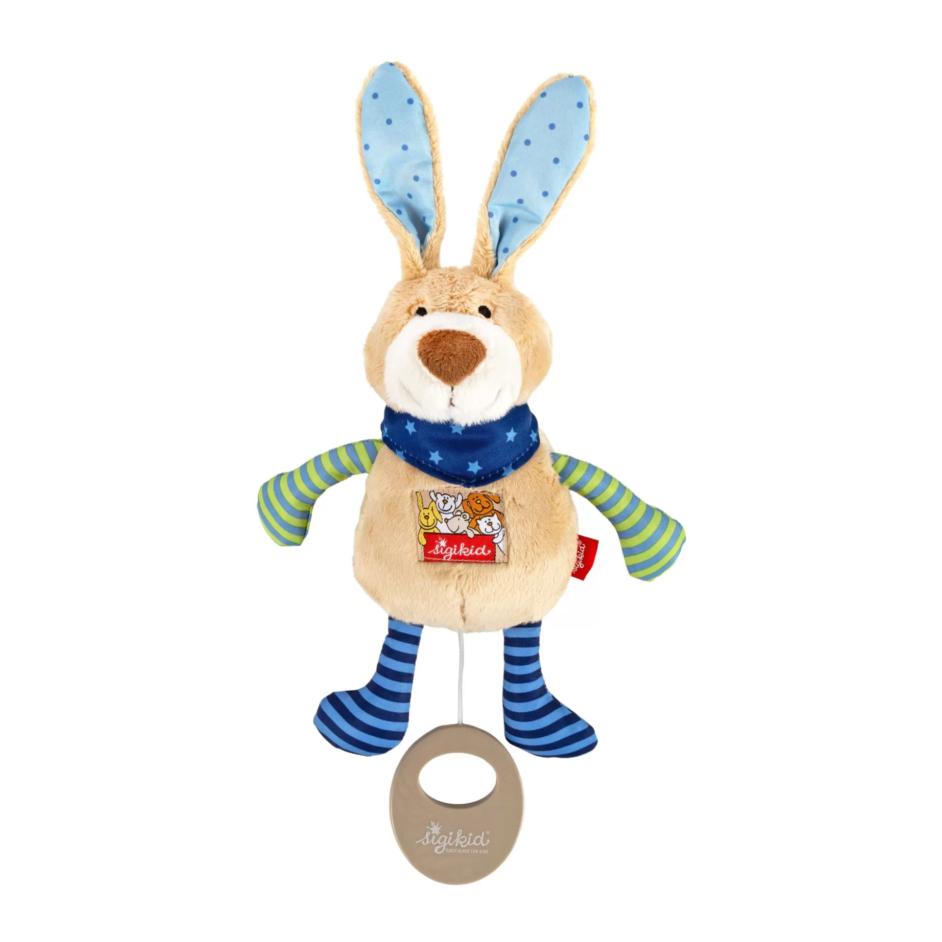 Bebe Sigikid Spieluhr Hase, Red Stars Collection