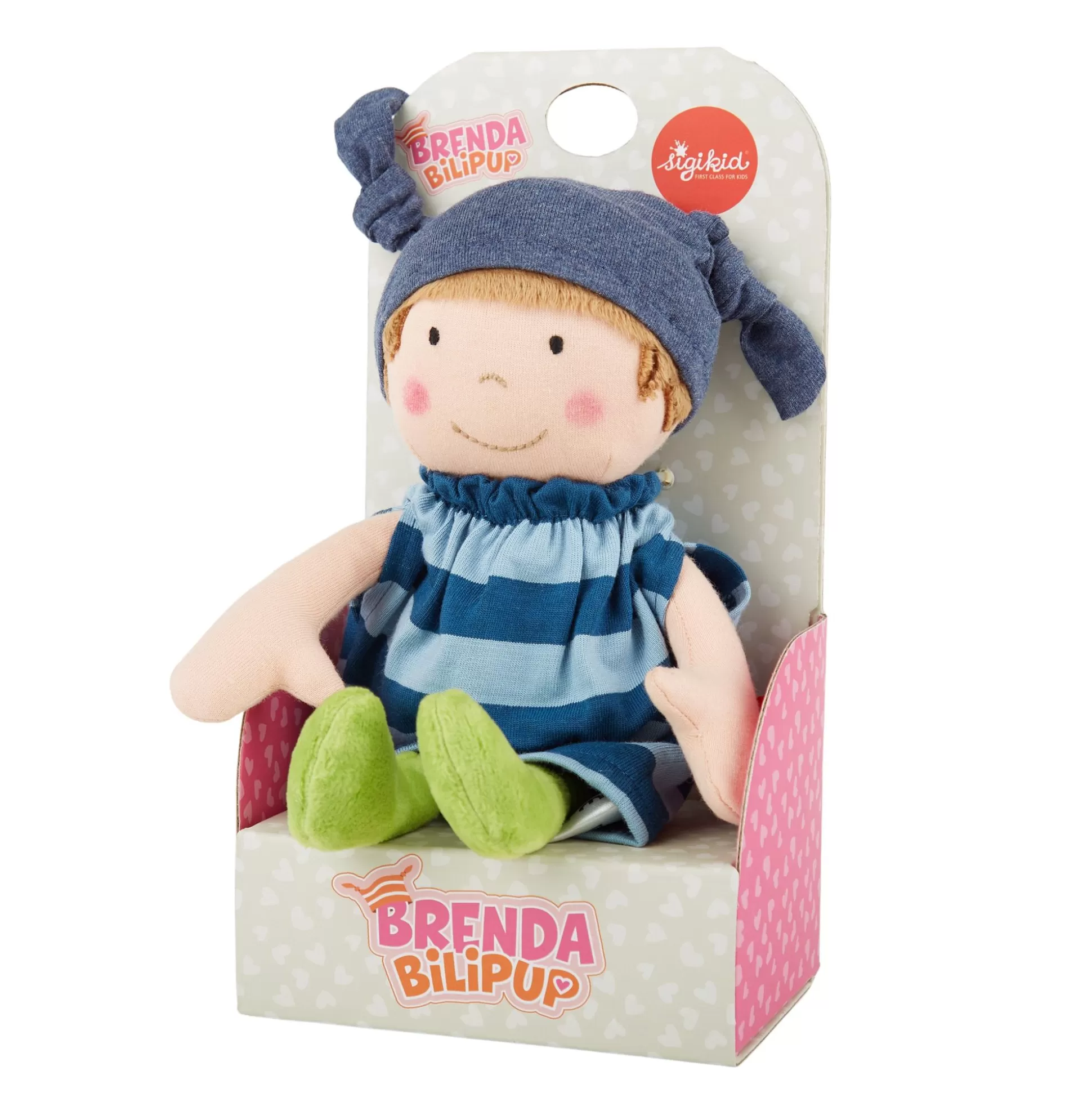 Bebe Sigikid Stoffpuppe Brenda Bilipup, Blau