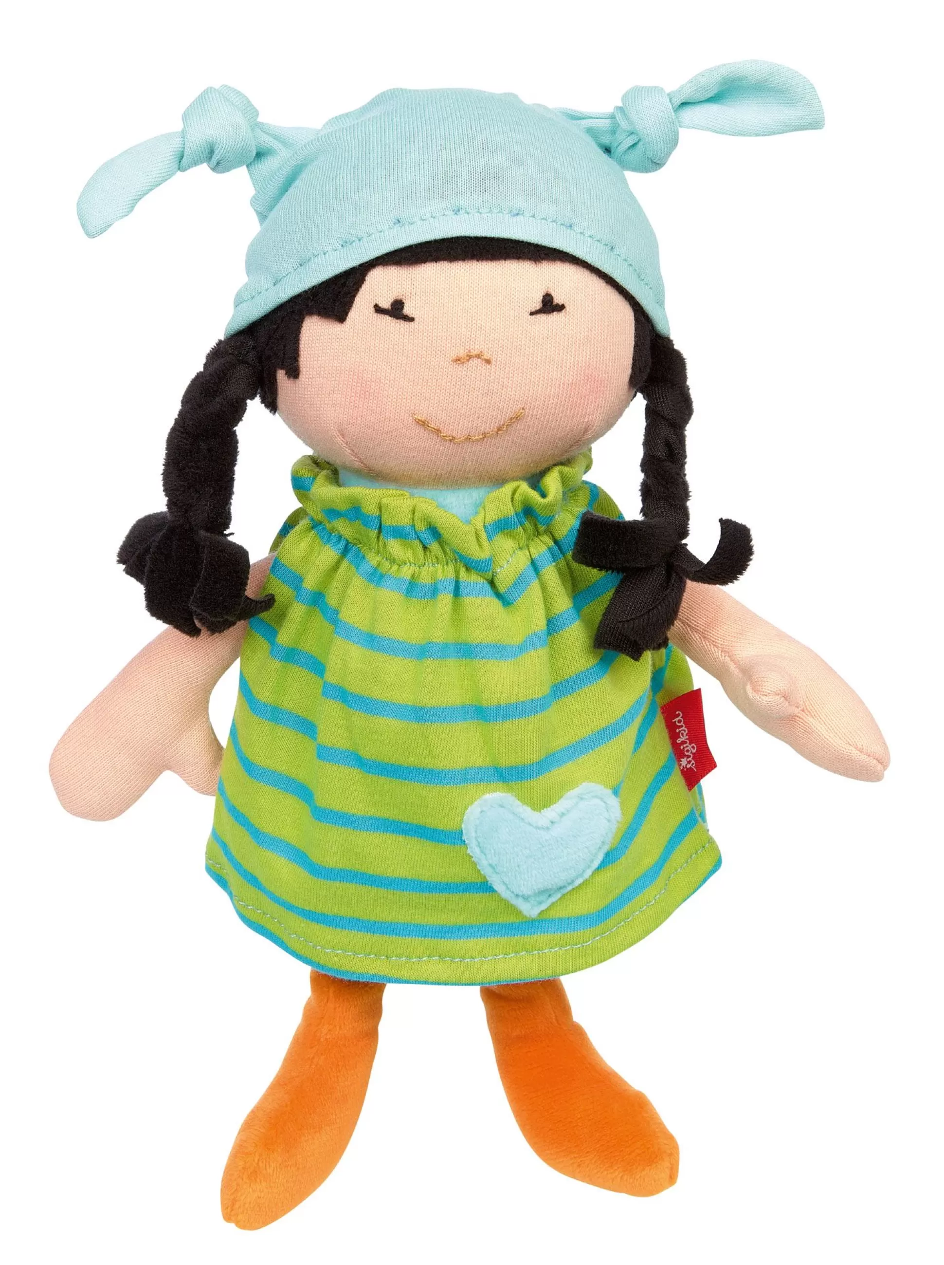 Bebe Sigikid Stoffpuppe Brenda Bilipup, Grun Gestreift