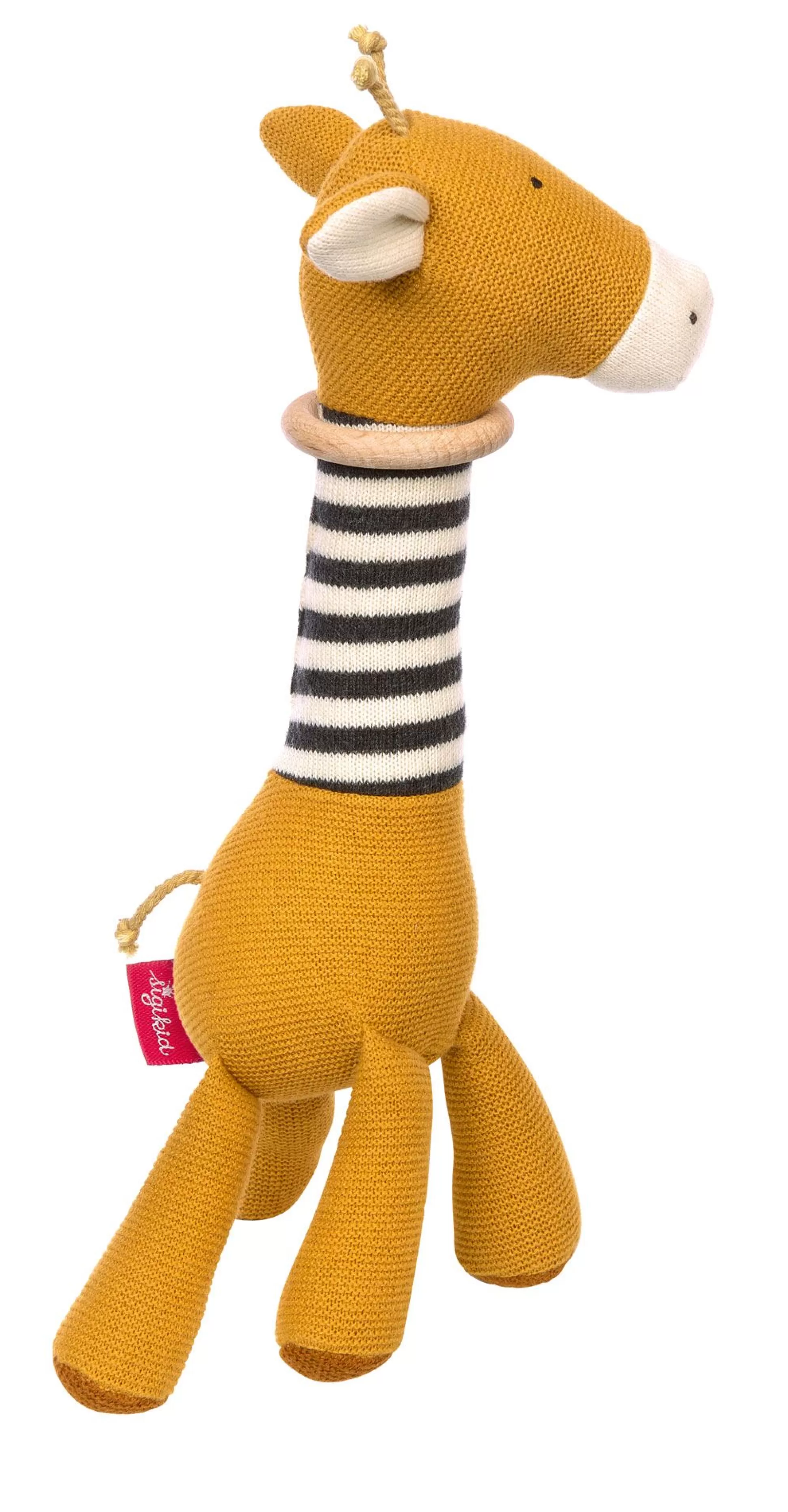 Bebe Sigikid Strick-Greifling Giraffe