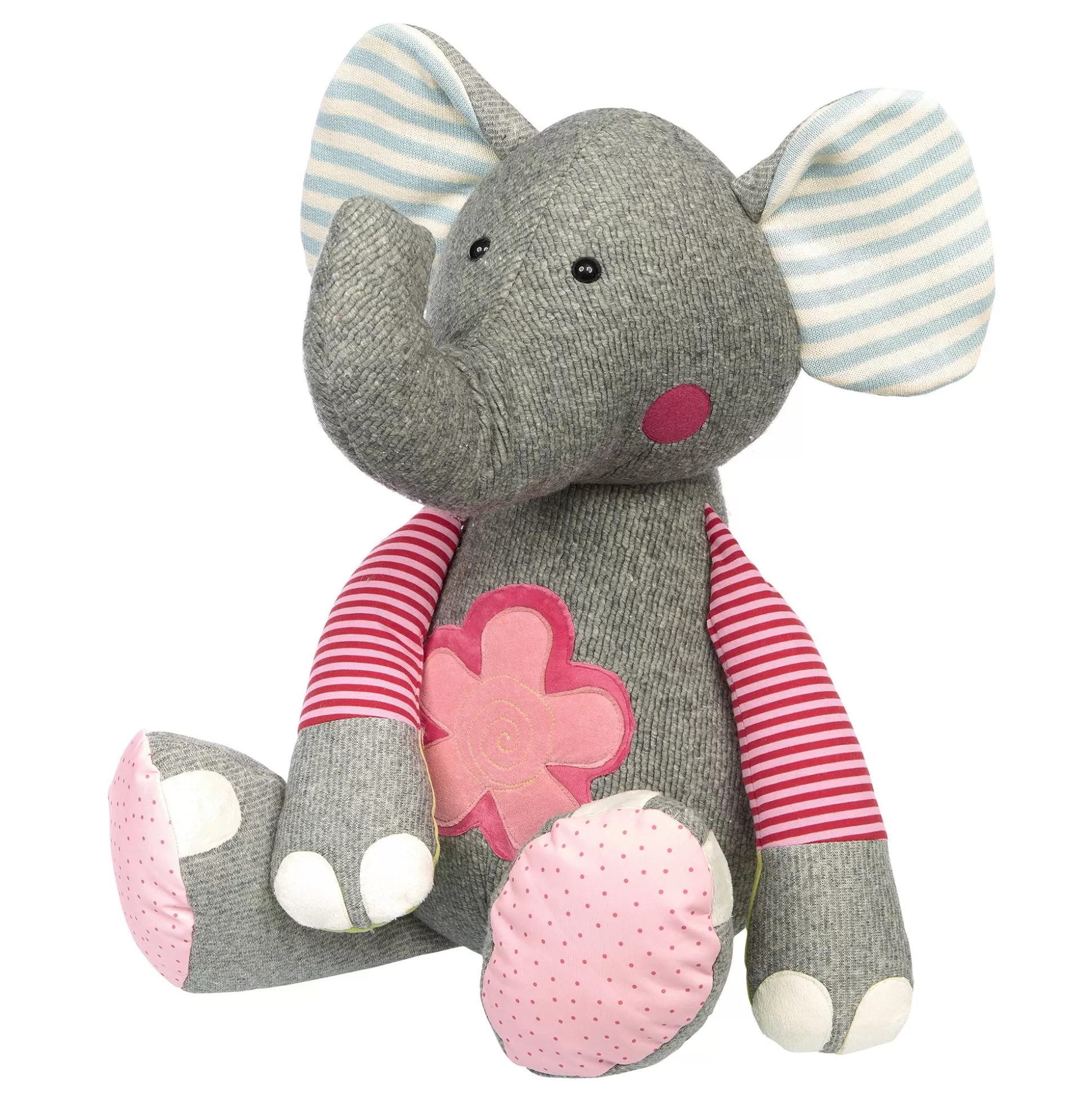 Bebe Sigikid Xxl Kuscheltier Elefant Im Patchworkstyle